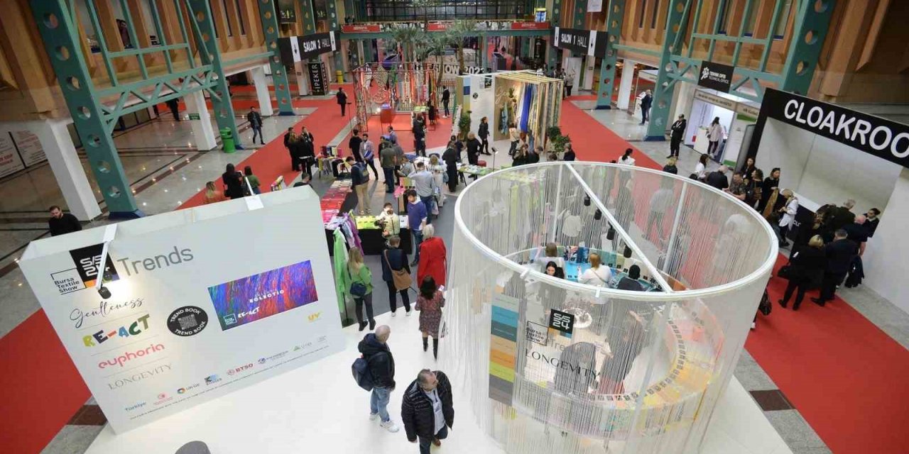 Bursa Textile Show Fuarı 70 ülkeden iş profesyonelini ağırladı
