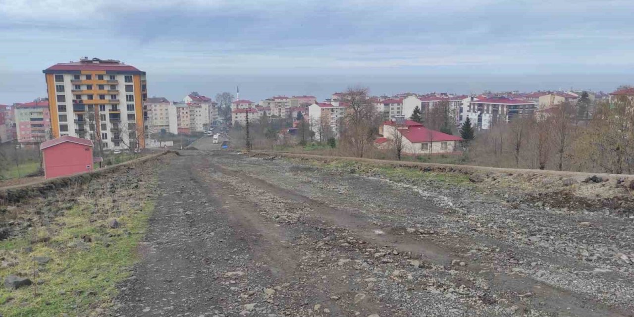 Mahkeme kararıyla durdurulan belde yolunda yeniden çalışma başlayacak