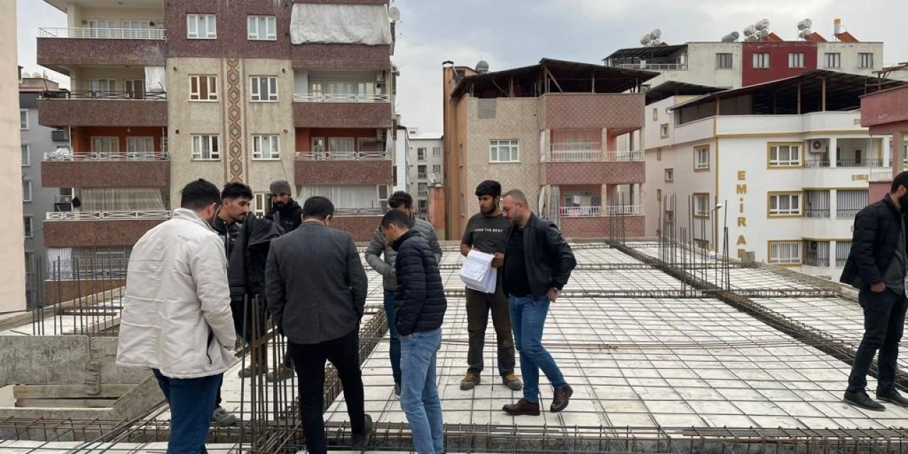 Siirt Belediyesi ekipleri inşaatlarda denetimlerini arttırdı