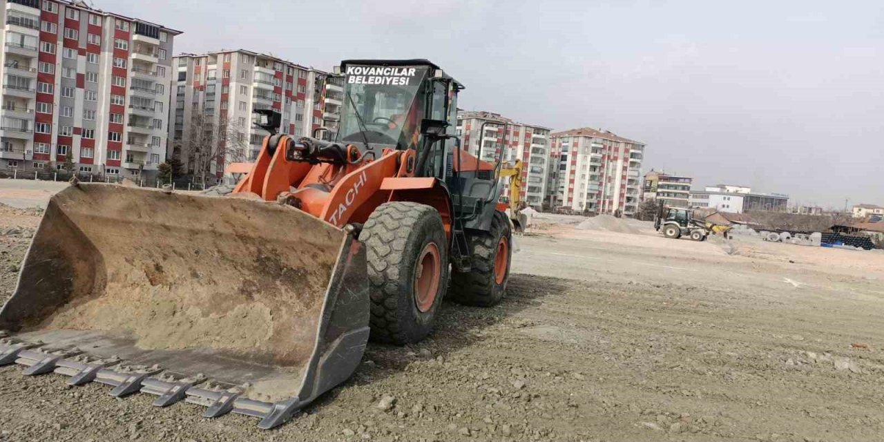 Kovancılar’dan Malatya’da konteyner kent kurulumuna destek