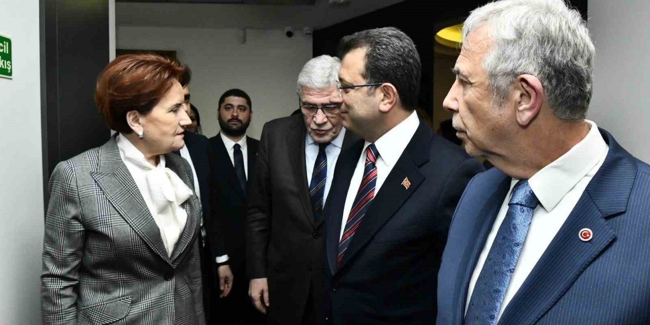 İBB Başkanı İmamoğlu ve ABB Başkanı Yavaş, İYİ Parti Genel Başkanı Akşener’i ziyaret etti