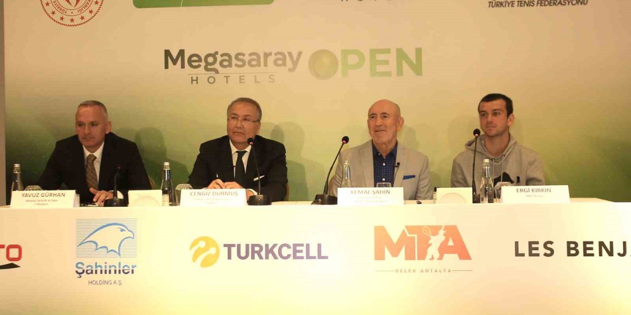 ATP Challenger Turnuvası Megasaray Hotels Open başladı