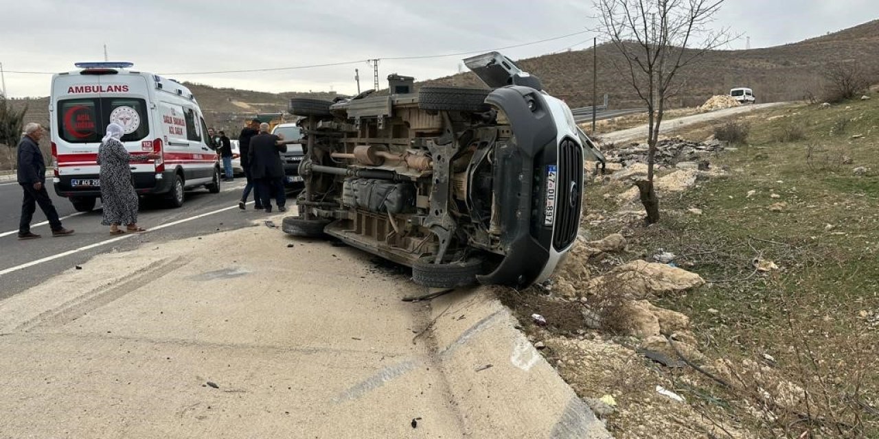 Mardin’de trafik kazası: 6 yaralı