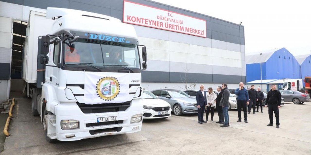 Konteyner üretimi hızlandı