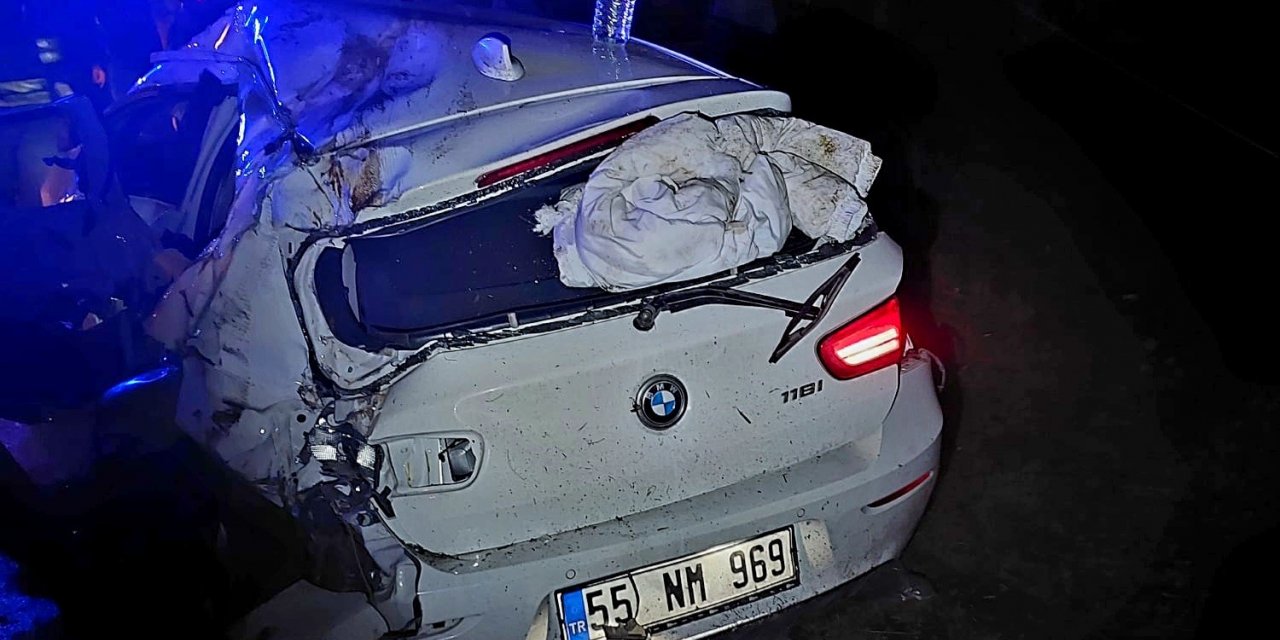 Samsun’da trafik kazası: 8 yaralı