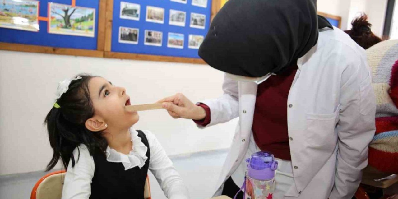 Tunceli’de ağız ve diş sağlığı taramaları başladı