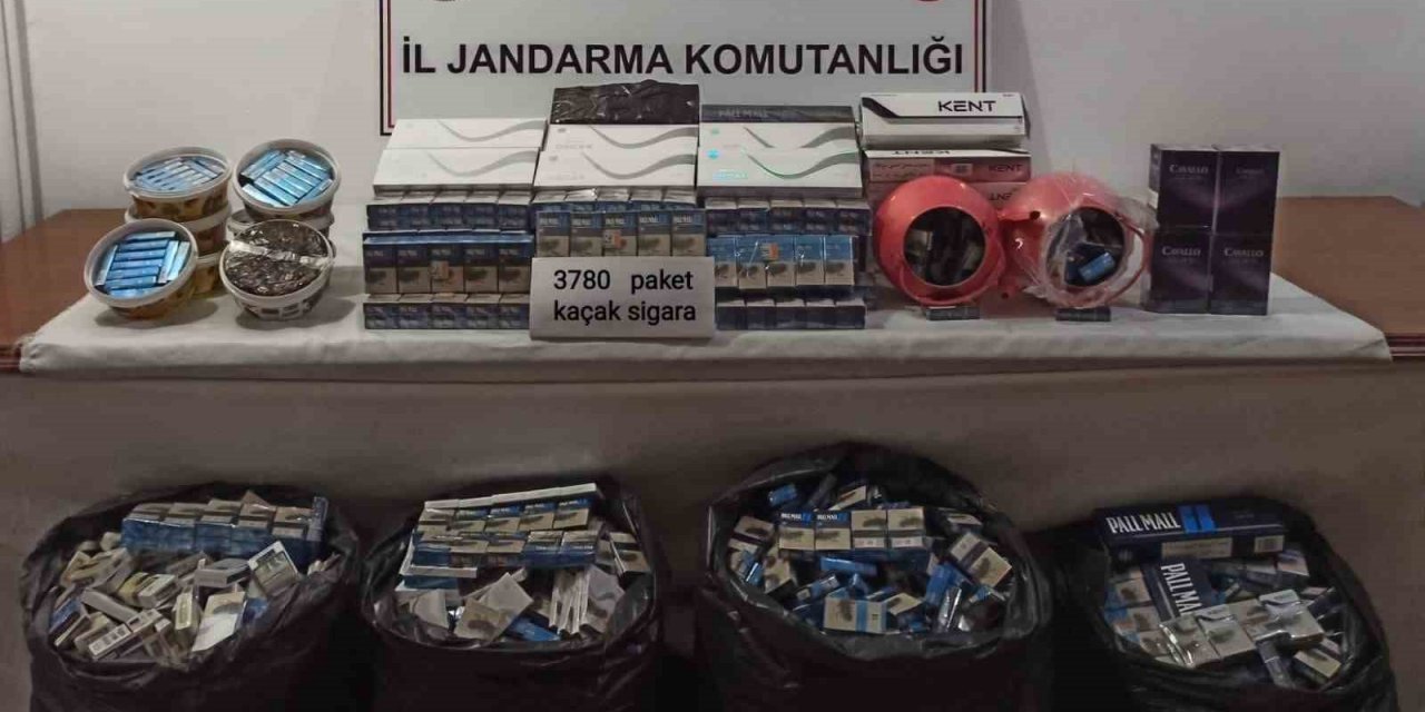 Iğdır’da sigara ve akaryakıt kaçakçılarına operasyon