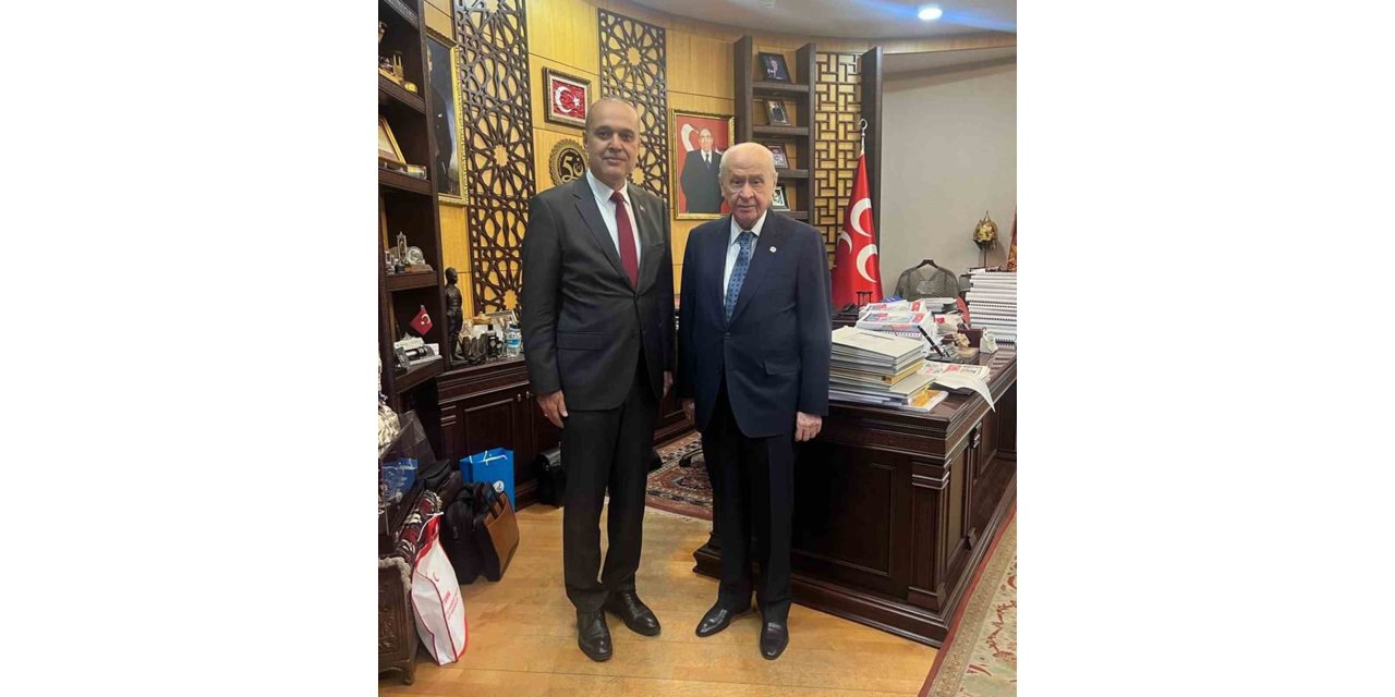 Başkan Uzundemir Genel Başkan Bahçeli’yi ziyaret etti