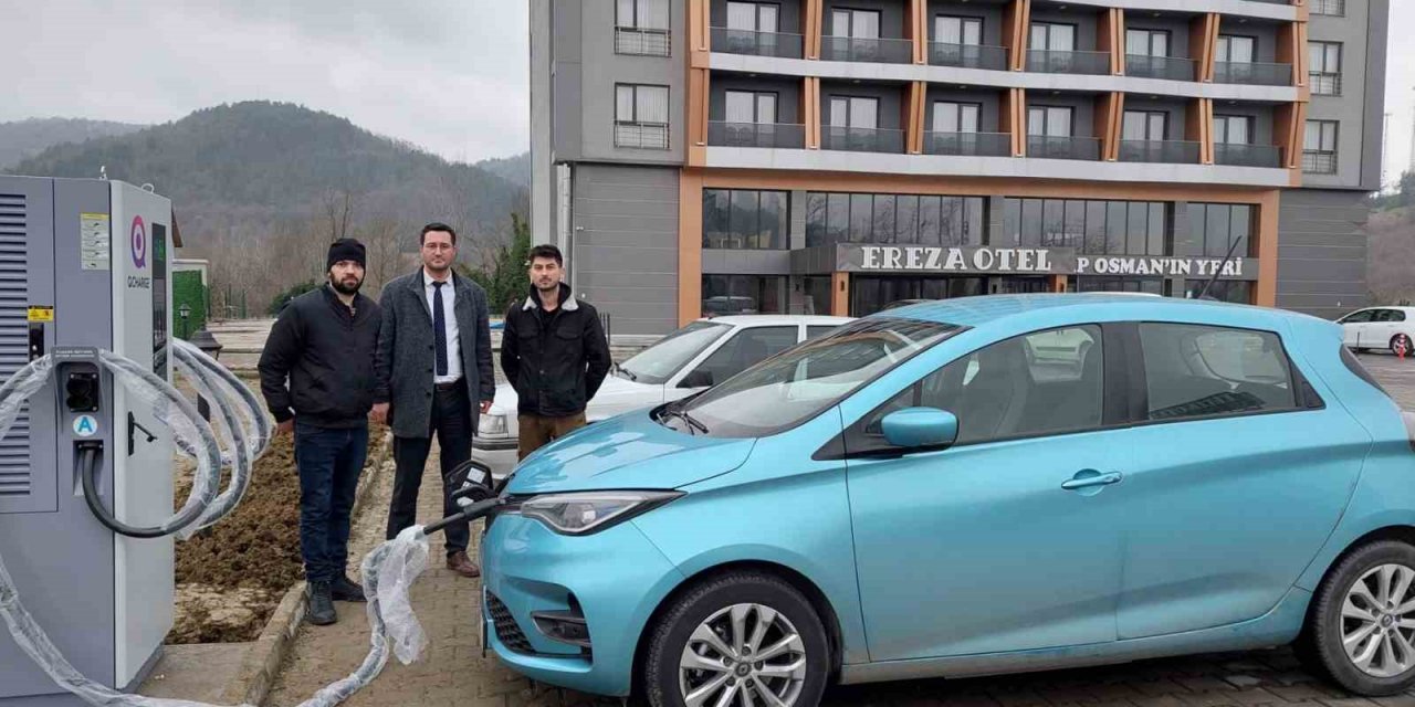 Zonguldak’ta ilk hızlı şarj ünitesi aktifleştirildi