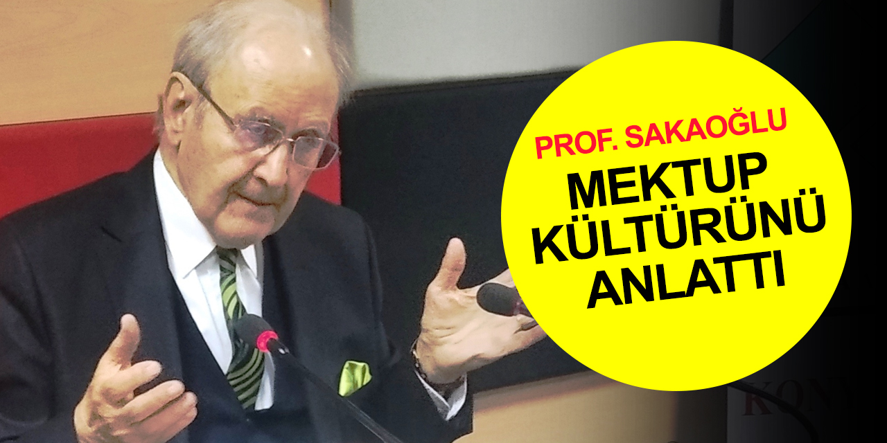 Konya'da 84. yaşında Prof. Saim Sakaoğlu'na vefa