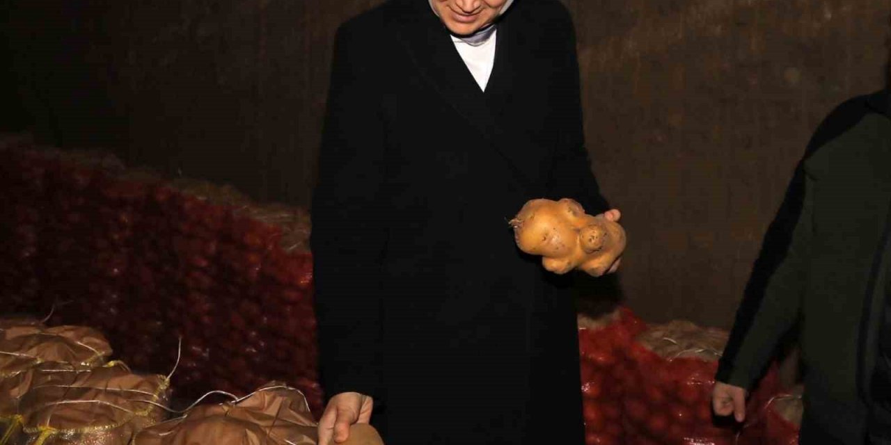 Bu depolarda patates doğal yöntemlerle en az 1 yıl saklanıyor