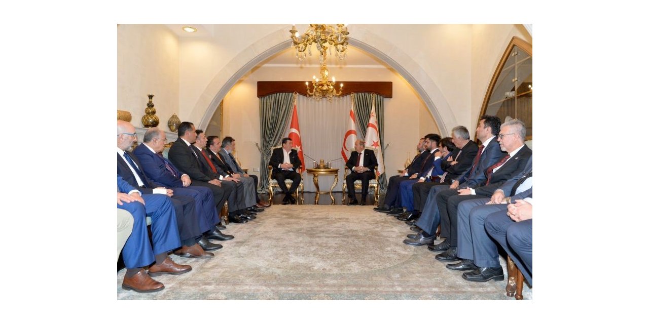 TSYD’den KKTC Cumhurbaşkanı Ersin Tatar’a ziyaret