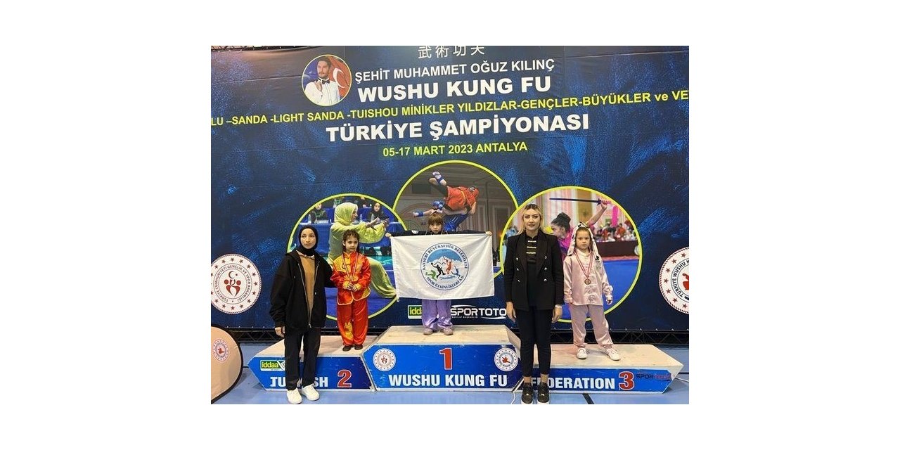 Büyükkılıç’tan Büyükşehir’in Türkiye Şampiyonu sporcusu minik Mira’ya tebrik