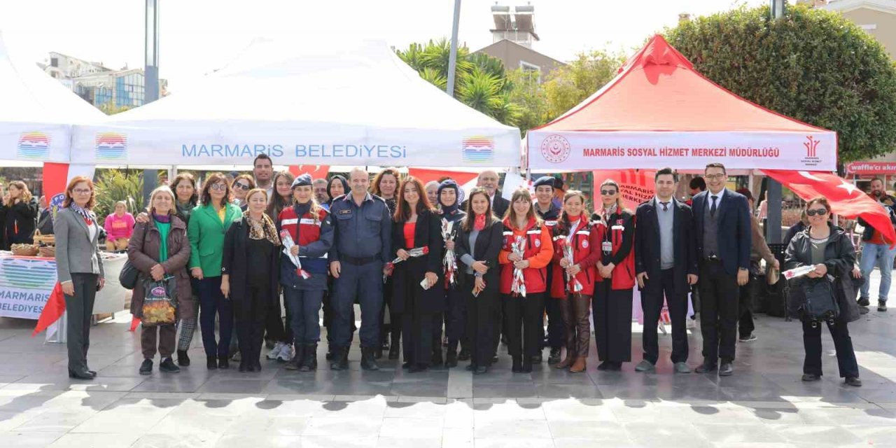 Marmaris’te Kadınlar Günü etkinliği gerçekleştirildi