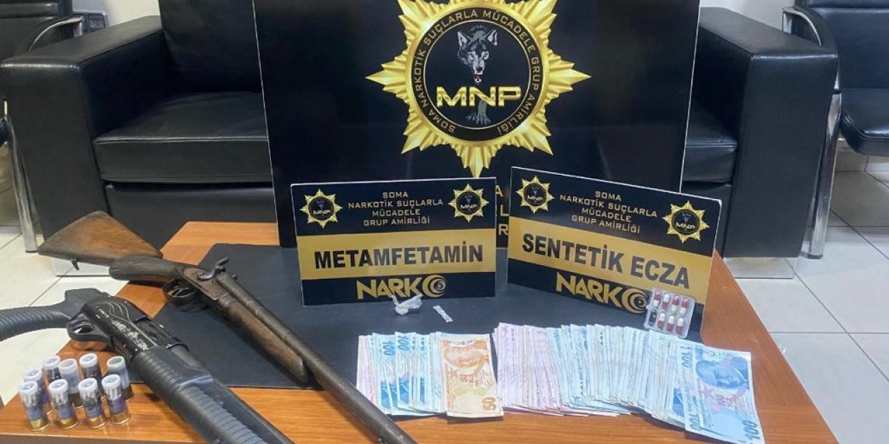 Manisa’da zehir tacirlerine operasyon: 3 tutuklama