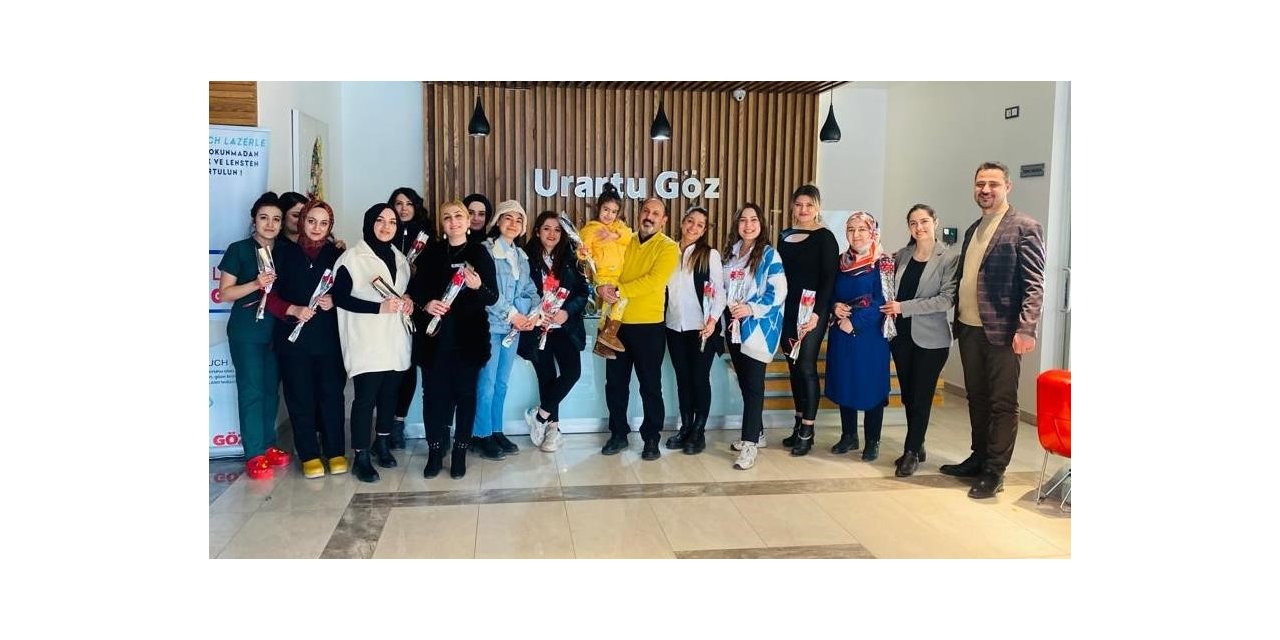 Urartu Göz kadın çalışanların gününü kutladı