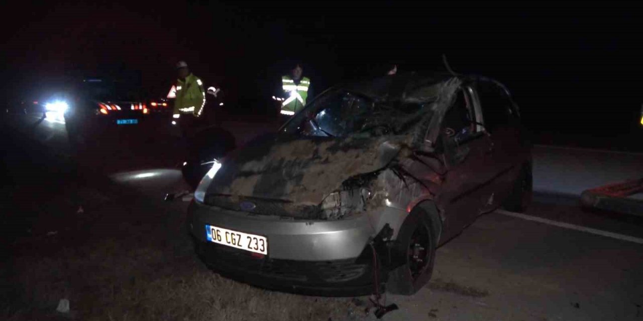 Navigasyonu ayarlarken dikkati dağıldı, otomobili ile takla attı