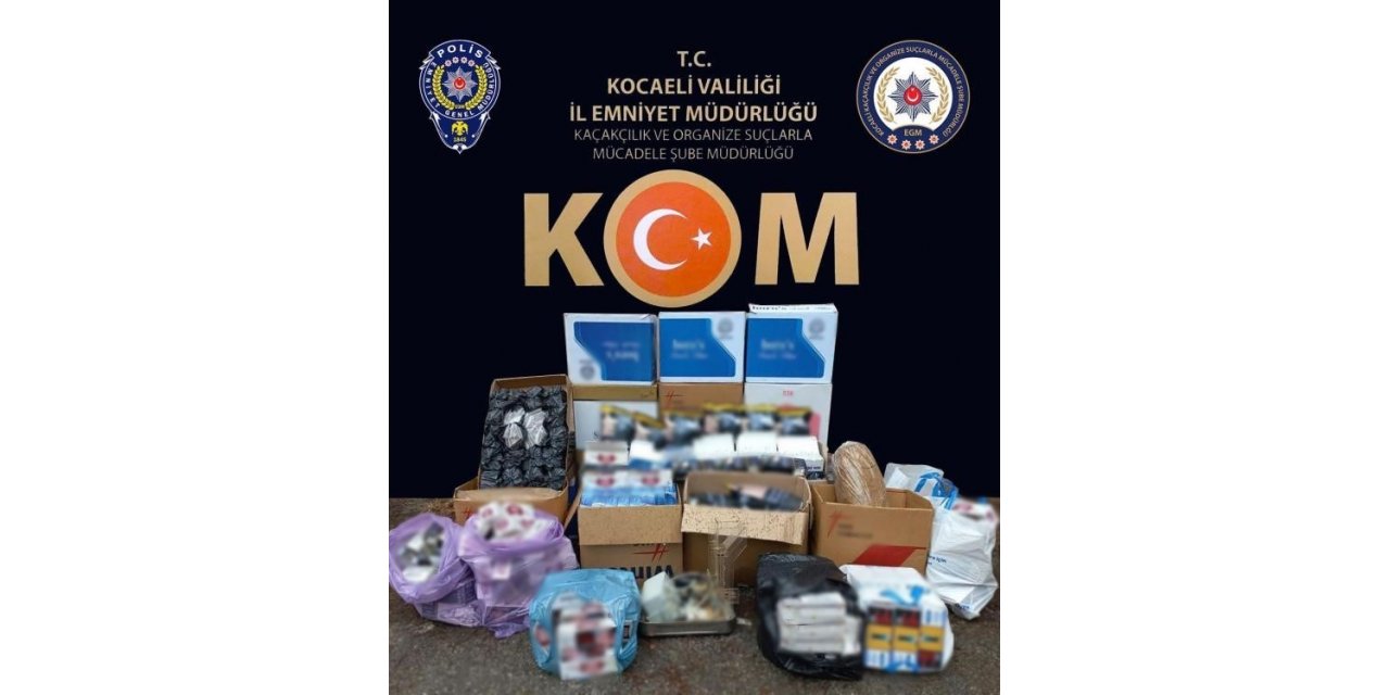 Polis ekiplerinden kaçakçılara darbe