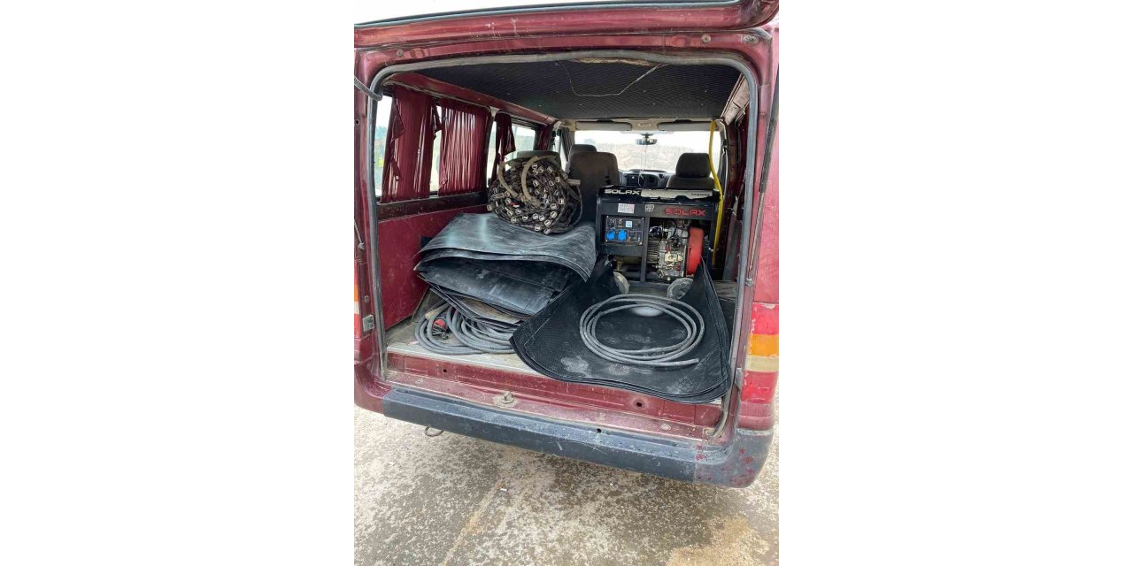 Kablo hırsızları JASAT’tan kaçamadı