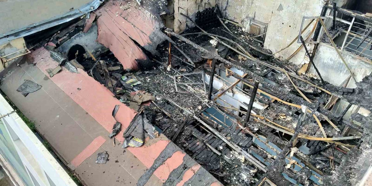 Ankara’da aynı binada ikinci kez çıkan yangın paniğe sebep oldu