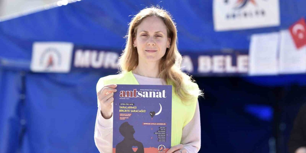 AntSanat deprem sayısıyla yayımlandı