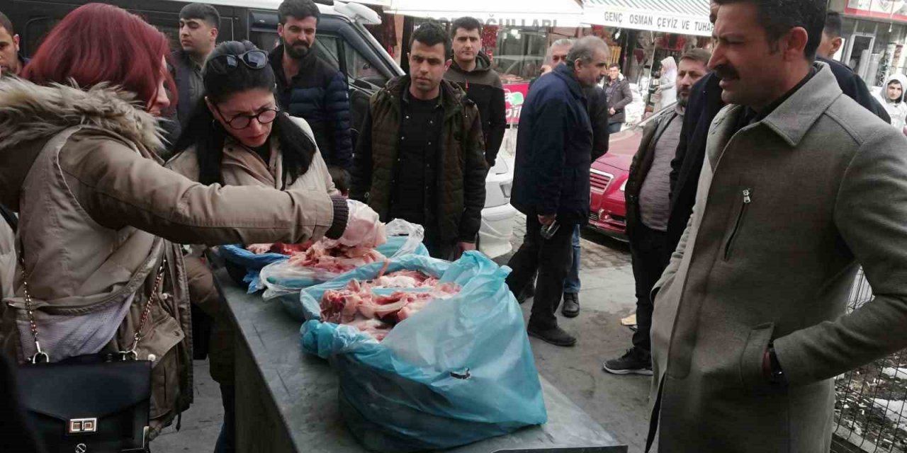Van’da 21 kilo kaçak et ele geçirildi