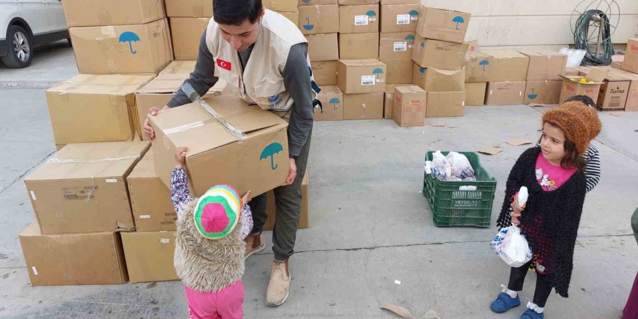 Yedi Başak’ta yardım seferberliği sürüyor