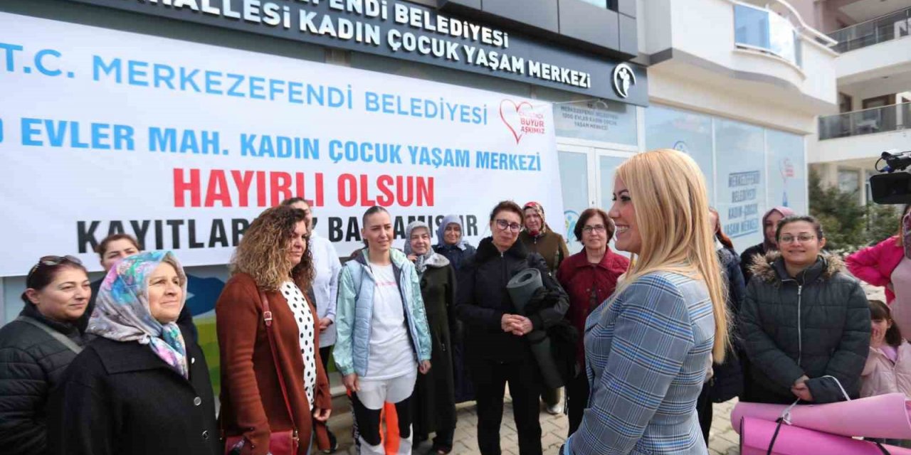 Merkezefendi’de yeni bin kadın çocuk yaşam merkezi açıldı