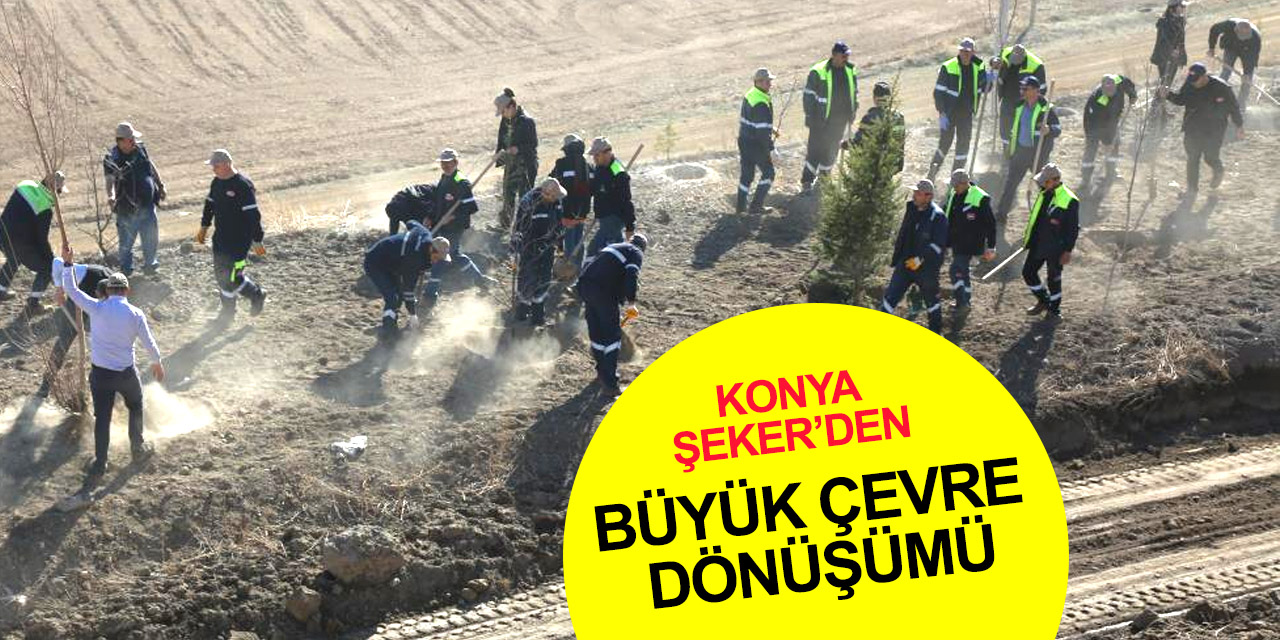 Konya Şeker’den büyük dönüşüm! Bir çevre projesi daha hayata geçiyor