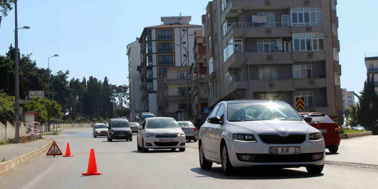 Sinop’ta 14 bin 892 araç denetlendi, 468 sürücüye ceza kesildi
