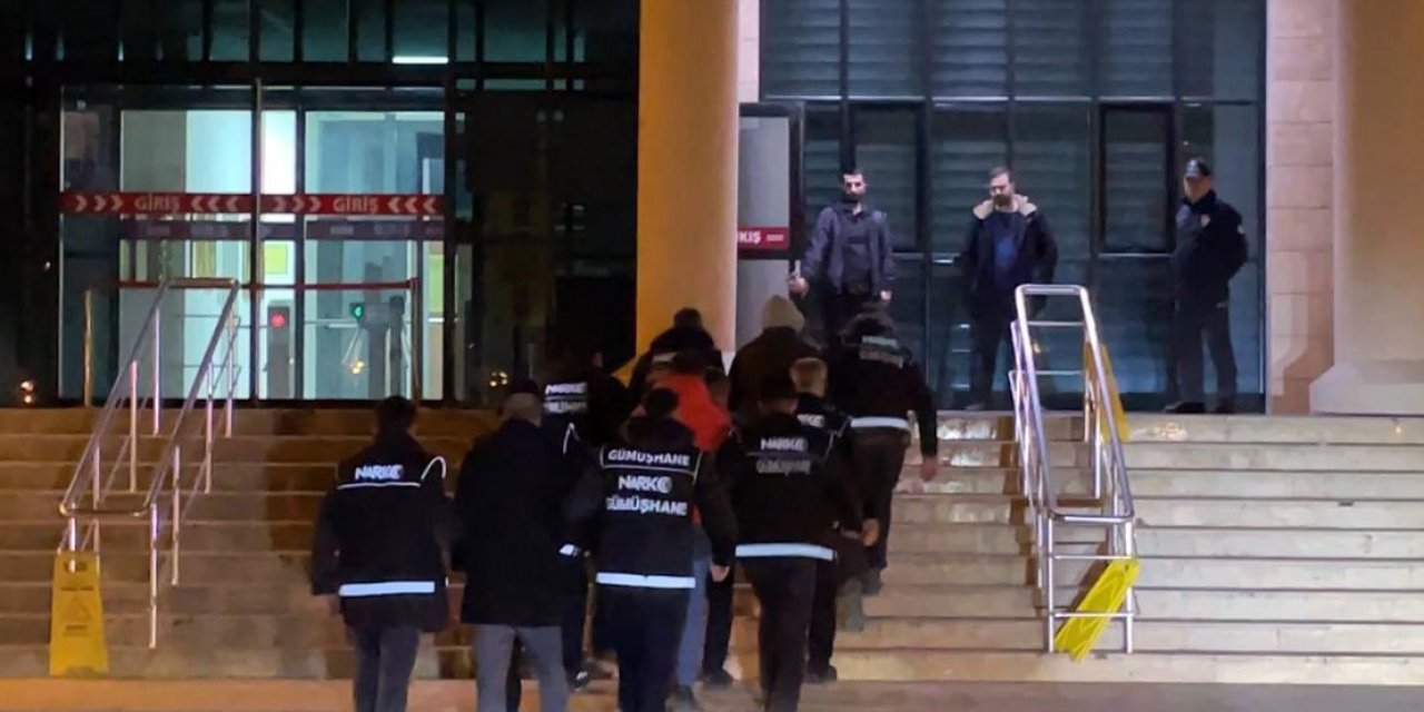 Gümüşhane’de uyuşturucu operasyonu