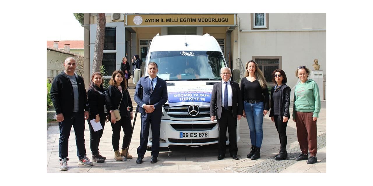 Aydın İl Milli Eğitim’in psikolojik danışmanları deprem bölgesinde