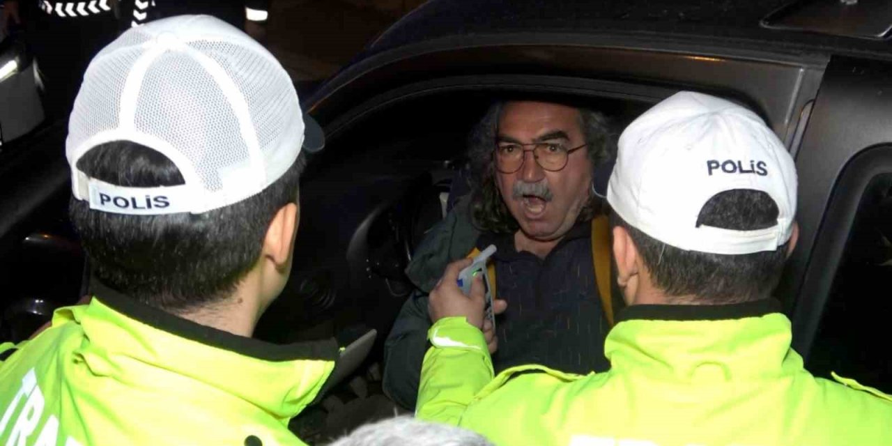 Aksaray'da polisi peşine takan sürücü! 'Alkollüyüm ama o kadar değil' dedi