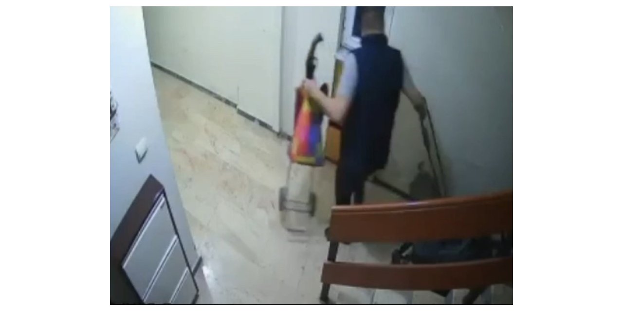 Bursa’da pazar arabası hırsızları güvenlik kameralarından kaçamadı