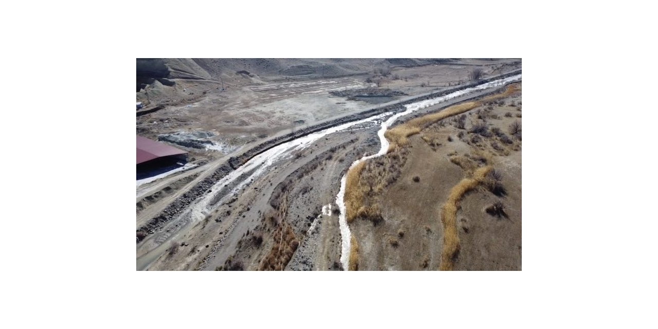 Iğdır’da karlar erimeye başladı, akarsu debileri arttı