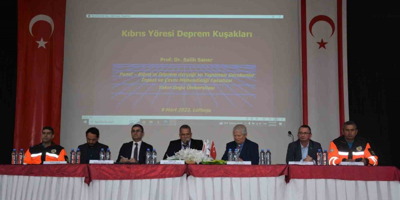 Kıbrıs’ın deprem gerçeği tüm boyutları ile ele alındı