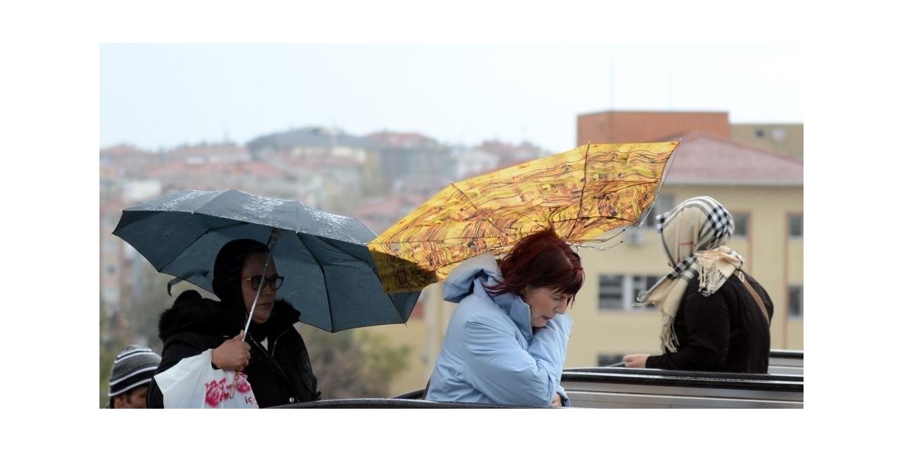 Meteorolojiden kuvvetli rüzgar ve fırtına uyarısı