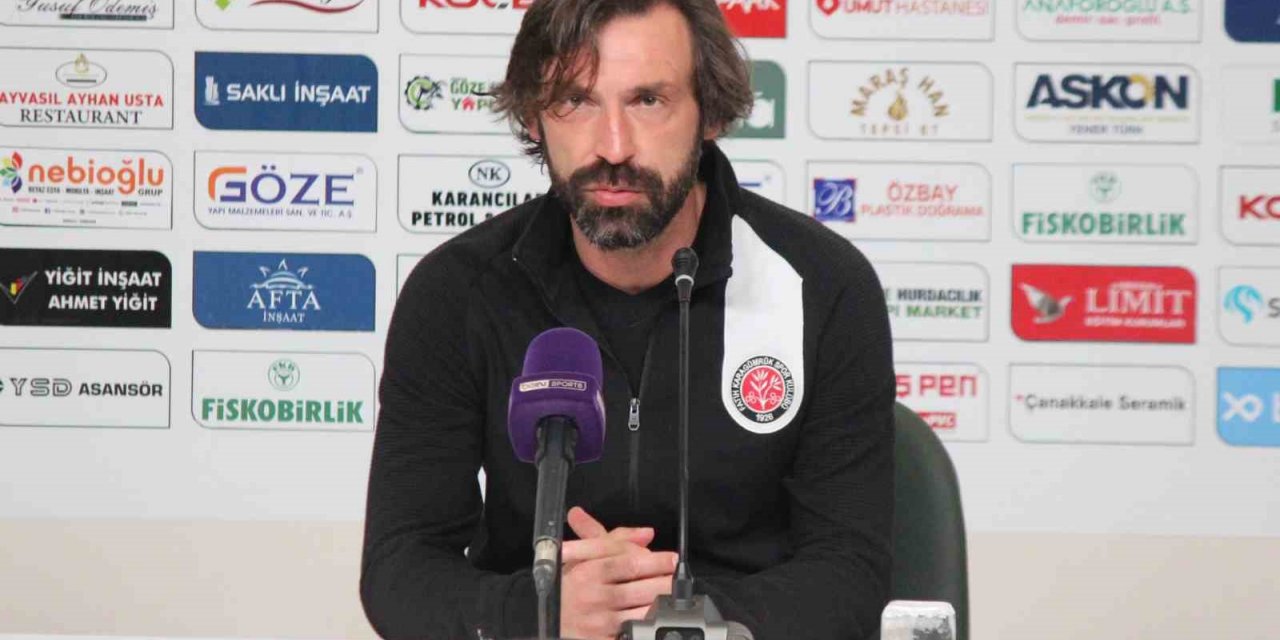 Andrea Pirlo: “3 puanı getirebilirdik”