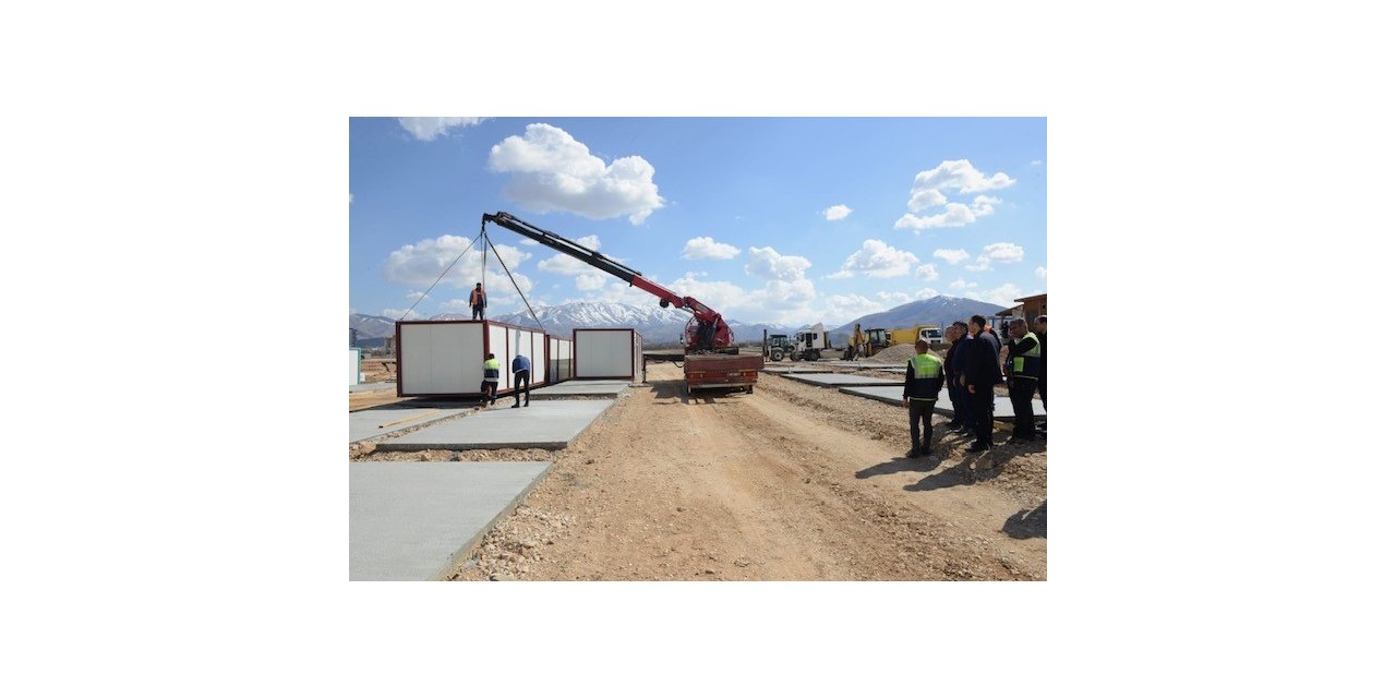 Yıldırım Konteyner Kent ramazan ayına yetişecek