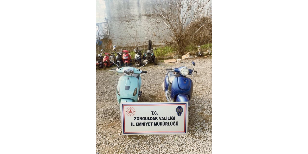Ereğli’de motosiklet hırsızı tutuklandı