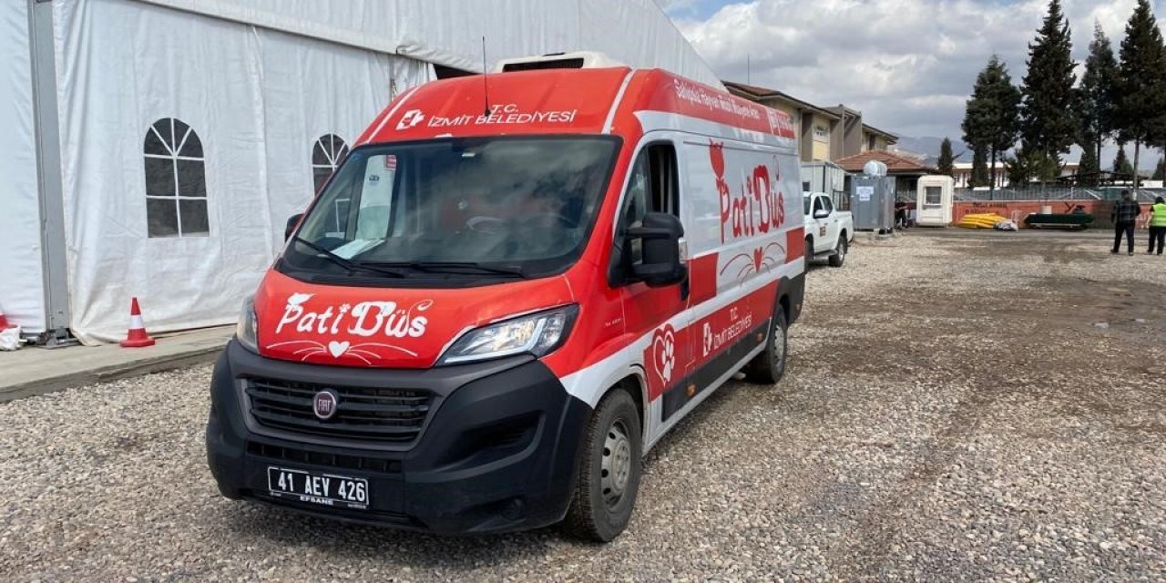 Gezici muayene aracı deprem bölgesine gönderildi