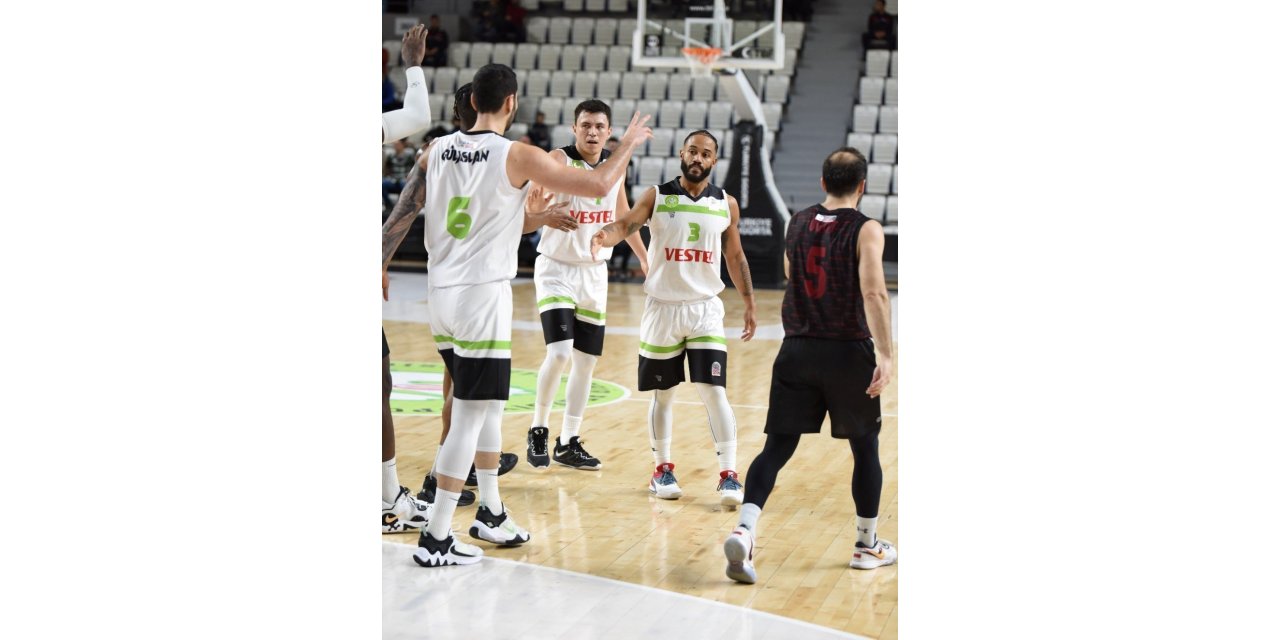 Basketbol Süper Ligi: Manisa BBSK: 69 - Gaziantep Basketbol: 65