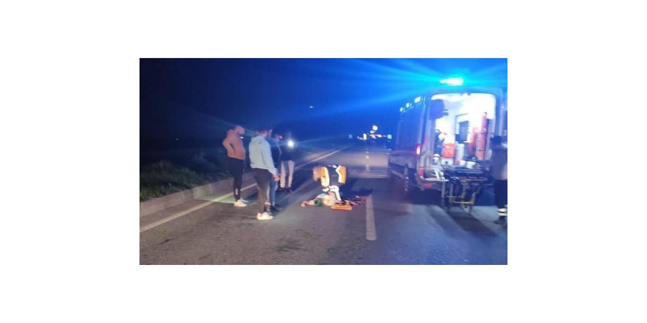 Aydın’da genç kıza kamyon çarptı, feci kaza kameraya yansıdı