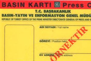 Basın kartlarında 'Baş örtüsü yasağı' kalktı