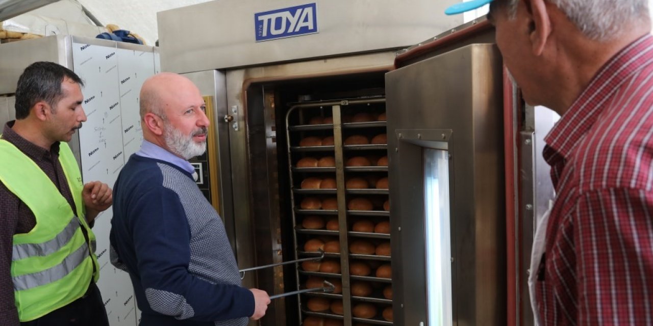 Başkan Çolakbayrakdar’a mobil fırın teşekkürü