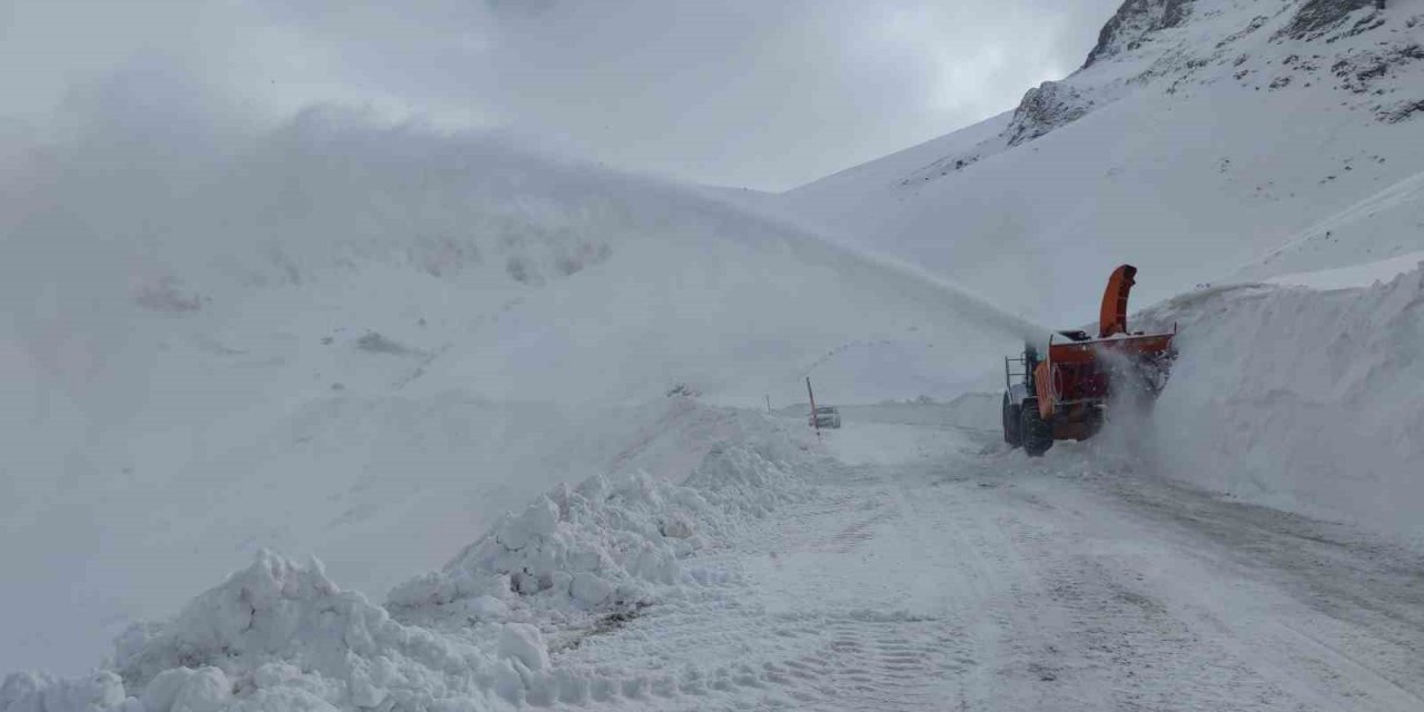 Türkiye’nin büyük bir bölümü ilkbaharı karşılarken Van’da karla mücadele sürüyor