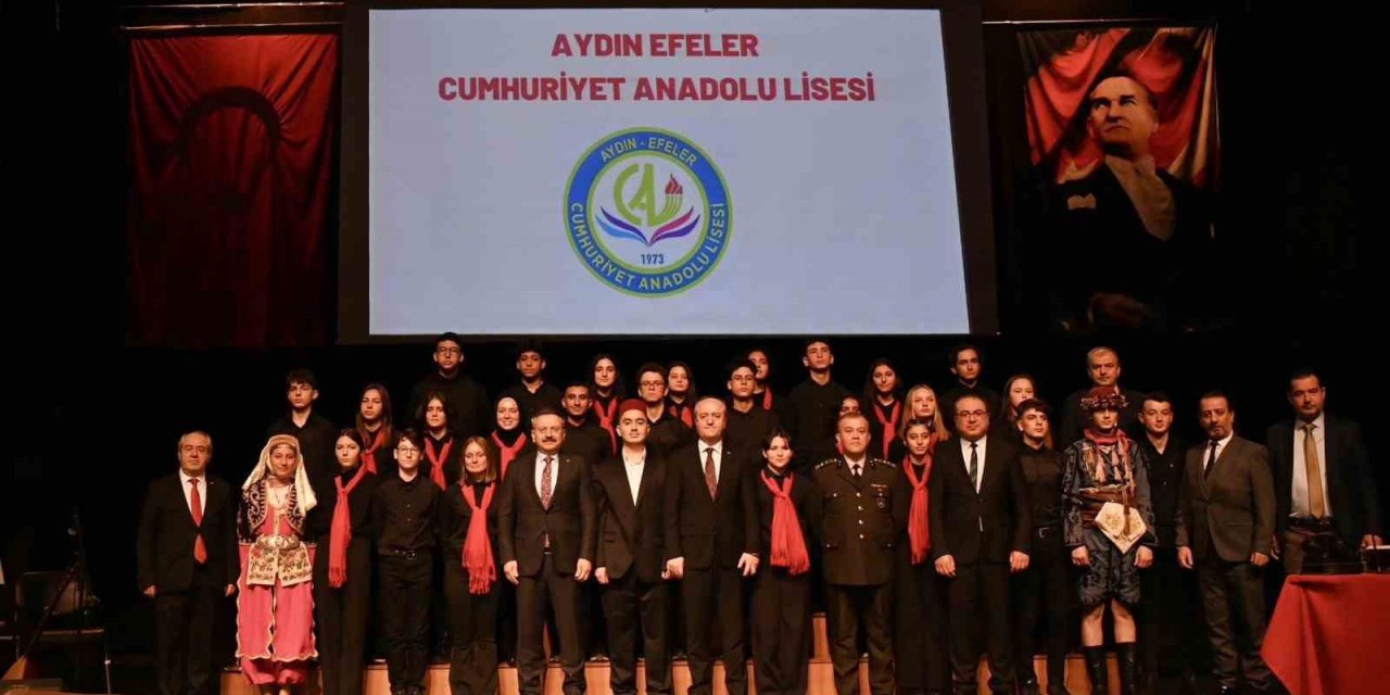 Aydın’da İstiklal Marşı’nın kabul 102’nci yıl dönümü kutlandı