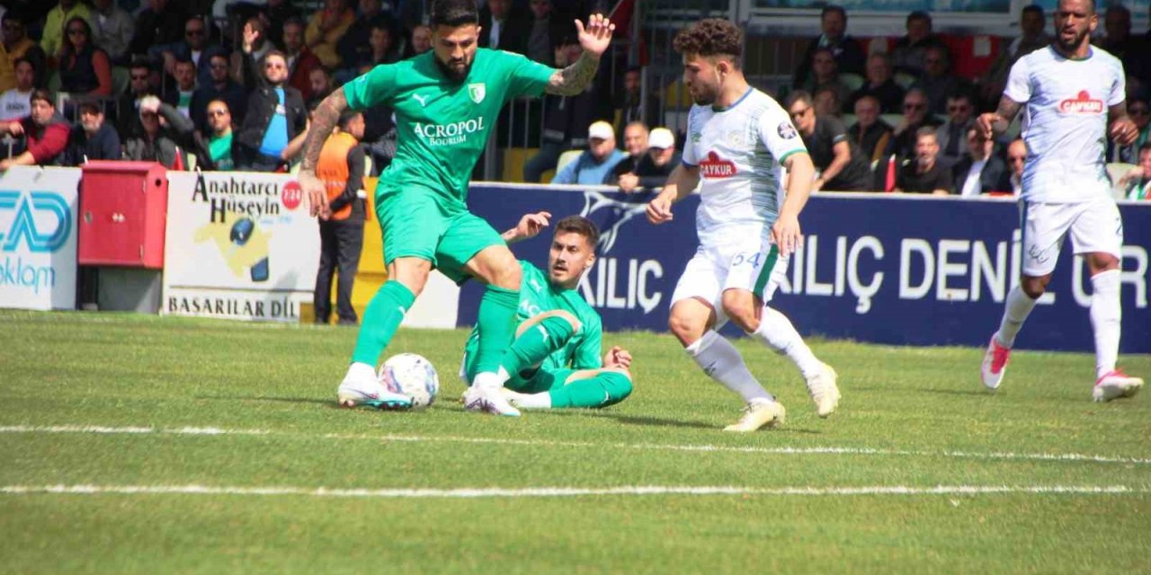 Spor Toto 1. Lig: Bodrumspor: 1 - Çaykur Rizespor: 2