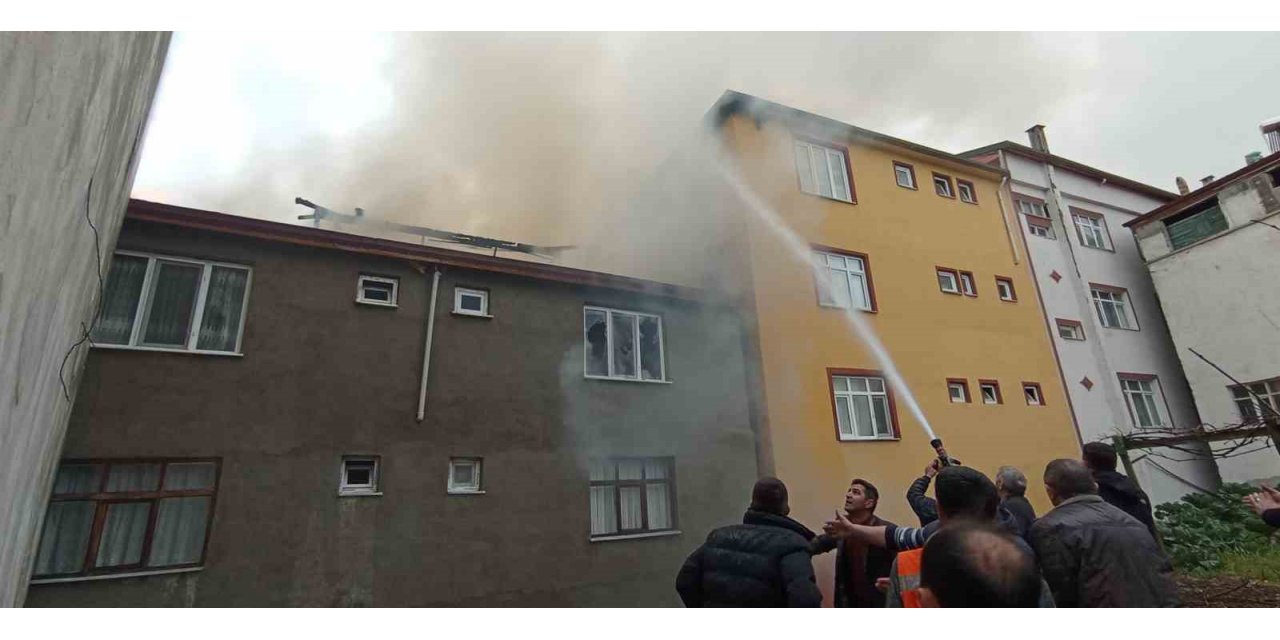 Ordu’da ev yangını