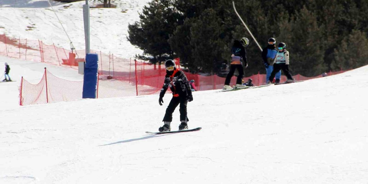 Palandöken’de kayak keyfi